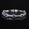 Autumn and Winter Bracelet Bracelet Jewelry Premium Zircon Ruby Sapphire Light Luxury Fashion Versatile Women's