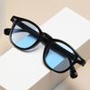Vintage Oval Classic 4 Small Ding Stylish Decorative Sunglasses for Men and Women