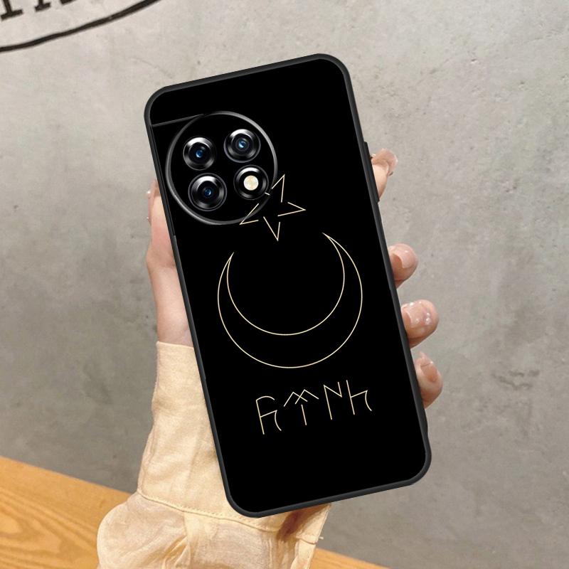Турция Турецкий Флаг Чехол Для OnePlus Nord 5 CE 2 3 4 Lite N20 N30 OnePlus 15 13 12 11 13T 10T 12R 13R 15R Обложка