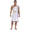 Мужской костюм древнего грека на одно плечо, набор для косплея на Хэллоуин, маскарадный костюм