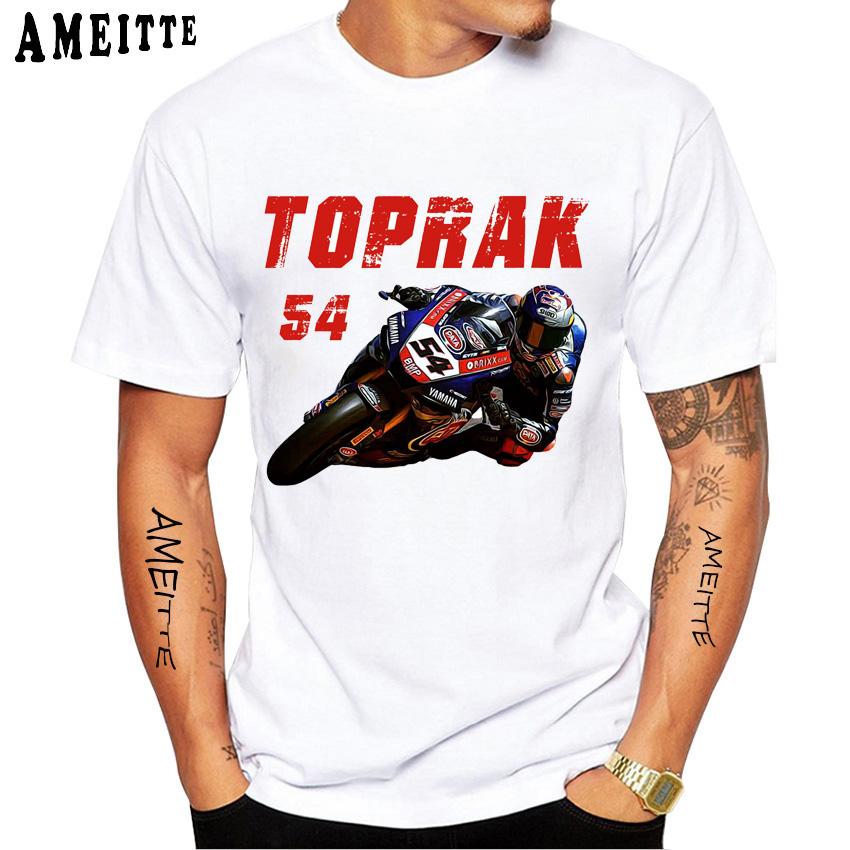 Toprak Razgatlioglu Number 54 Gp Racing Tshirt New Unisex Short Sleeve Boy Adventure Sport Casual White Tops Motorcycle Rider Tees