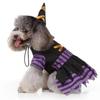 Black Witch Dog Costume Polyester