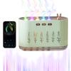 Увлажнитель воздуха Увлажнитель с холодным паром с RGB-подсветкой Портативный диффузор Увлажнитель 700 мл Резервуар Музыкальный аромадиффузор для домашнего декора