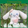 Pink Plush Adorable Bunny Keychain 10cm Soft Cute Stuffed Animal Gift With Chains Colorful