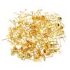 200 Pieces Earring Posts Flat Post Pad Earring Pin For DIY Jewelry Making Crafts Findings
