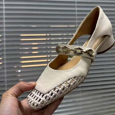 Летняя новая металлическая сумка с пайетками, шлепанцы с маленьким круглым носком и неглубоким вырезом, на низком каблуке, уличная обувь, одинарная обувь