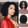 Afro Kinky Curly Wigs Shoulder Length Natural Black Hair High Temperature Resistant Synthetic Cheap Wigs For Black Women Clearance