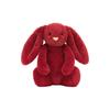 Jellycat Серия Bonnie Rabbit застенчивый клюквенный зайчик милый кролик успокаивающая кукла-компаньон плюшевая кукла сидящая 15 см высотой