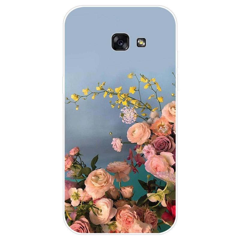 Для Samsung Galaxy A 5 A52017 SM-A520F чехол Мягкая силиконовая задняя крышка модный чехол для телефона с мультяшным рисунком