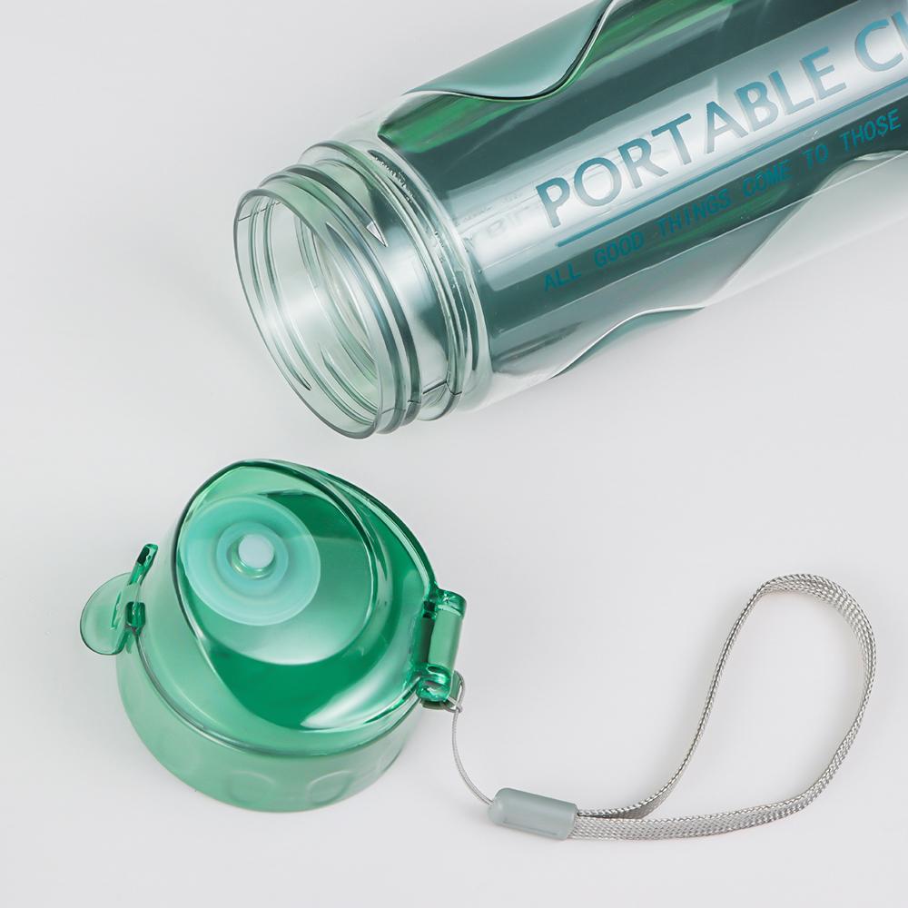 500 мл Спортивная Прозрачная Портативная Бутылка Для Питья Спортивная Бутылка Для Воды Кружки Для Напитков Пластик