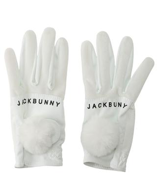 Женские гольф-перчатки Jack Bunny (Рука-Рука, Меховой Материал) - Размер 262-5985130 030_Белый, Размер S (19-20см)