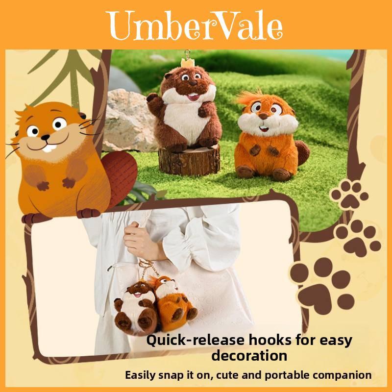Hoppers Mabel King George Allen Bear Plush Keychain With Cartoon Animal Design For Collectors