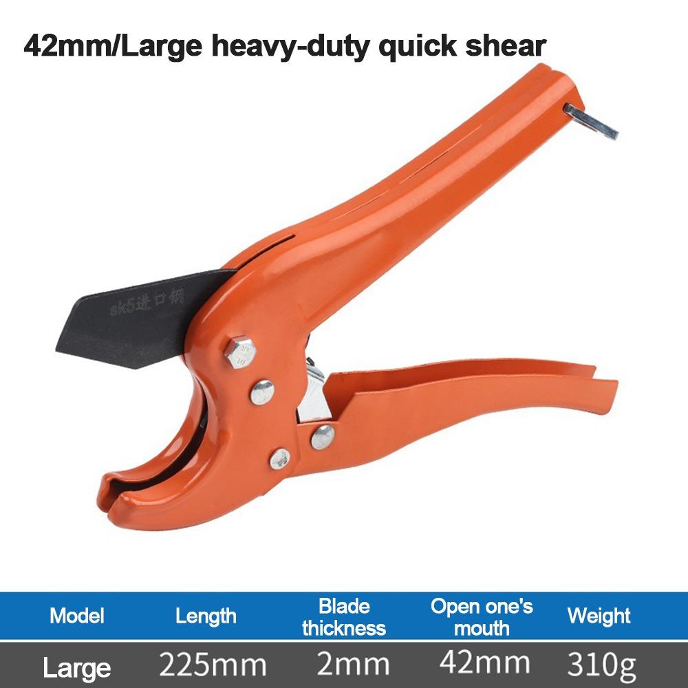 With SK5 Blade Pipe Cutters Ratchet PVC Pipe Shears New Plastic Pipe Cutter Plastic Hoses