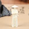 1Pc Fairy Garden Miniatures Cool Chinese Kung Fu Swordsman Figure Sand Table Layout Mini Landscape Supplies Desk Decoration