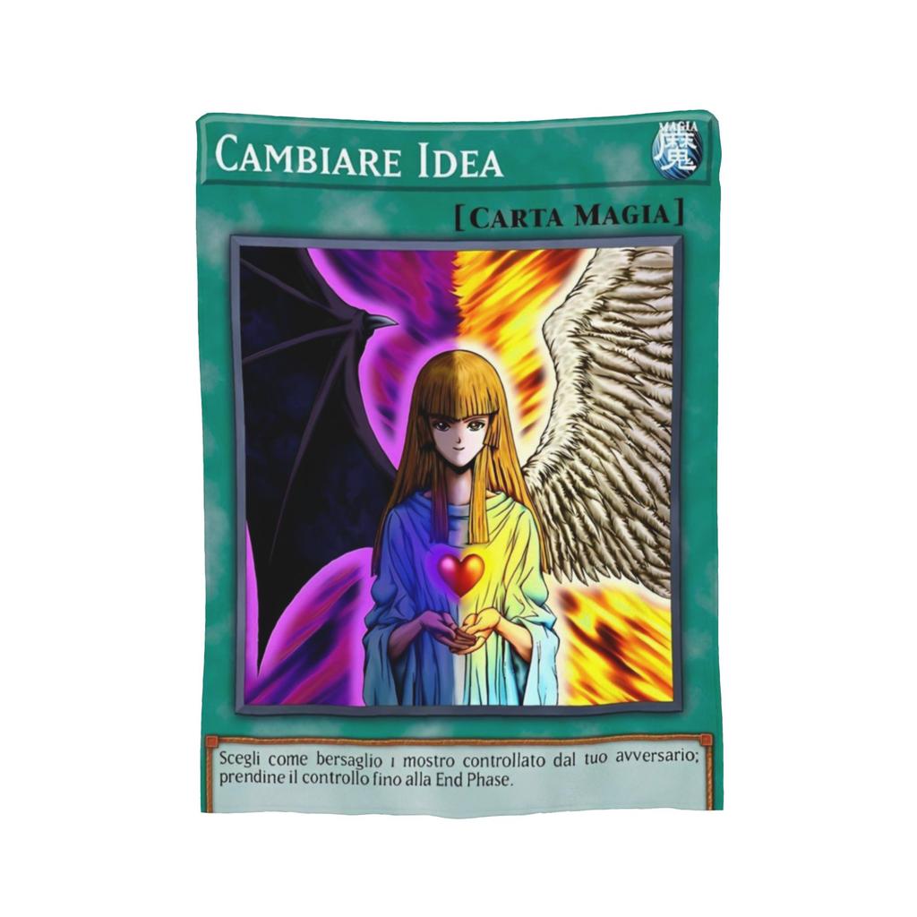 Yu Gi Oh Card B. Skull Dragon Blanket Fleece Funny Warm Throw Blanket for Bed Sofa Autumn/Winter,