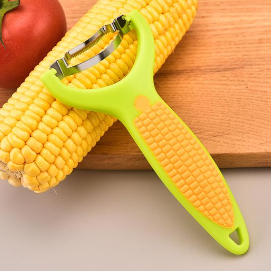 1/2/3/4Pcs Corn Peeler Stainless Steel Corn Grain Remover Ergonomic Handle Corn Cob Separator Efficient Corn Husker Separator Corn Shucker Tool