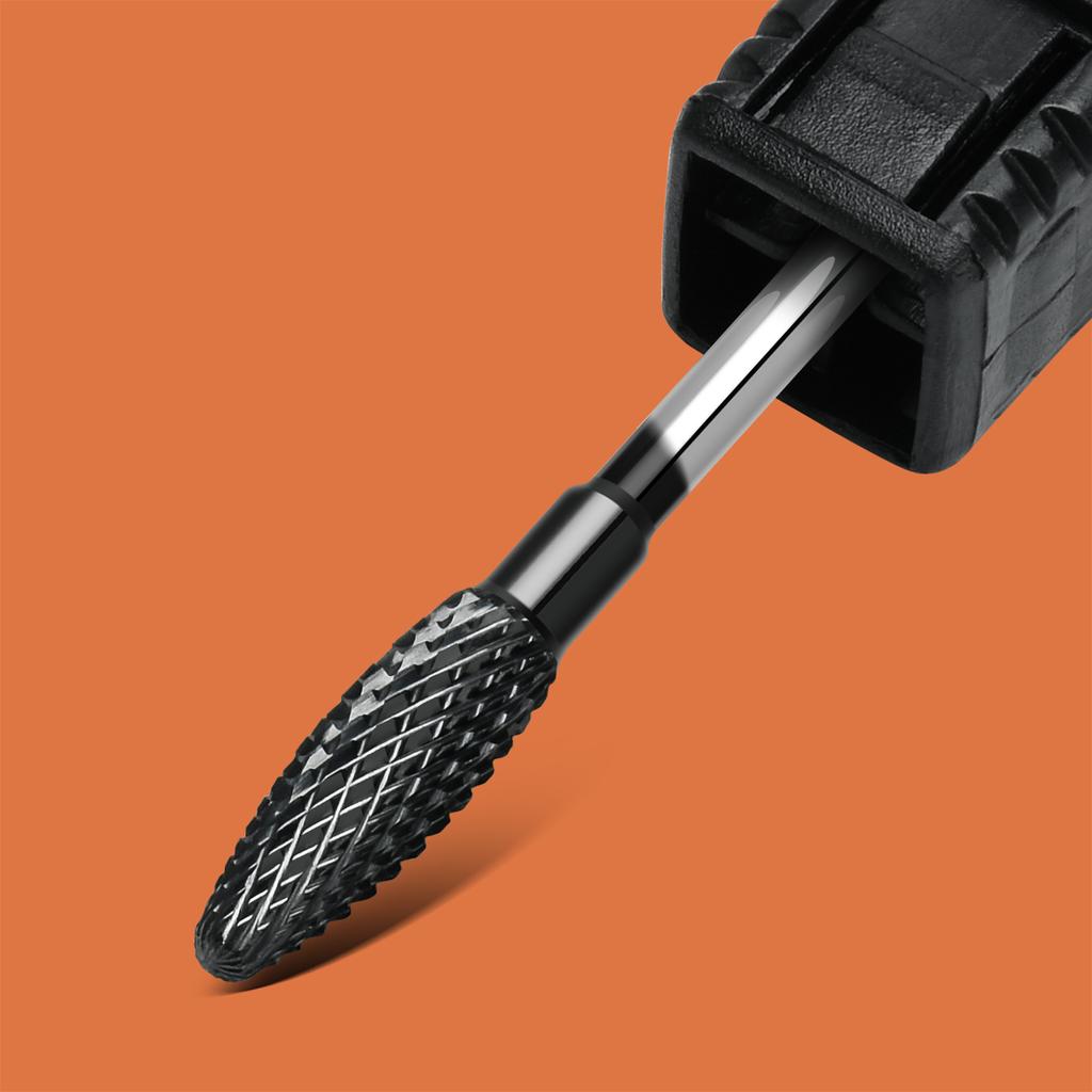 Твердосплавные вольфрамовые насадки для ногтей, фрезы, электрические сверла для ногтей, инструменты для очистки кутикулы для педикюра, маникюрные буферы, дрель