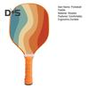Pickleball Paddle Wooden Pickle Ball Racket with Rubber Edge Ergonomic Handle Outdoor Pickleball Sports Accessories