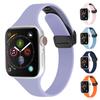 Силиконовый ремешок для Apple Watch Band 44 мм, 45 мм, 49 мм, 40 мм, 41 мм, 42 мм, 38 мм, спортивный браслет с магнитной пряжкой Iwatch 7 8 5 4 SE Ultra