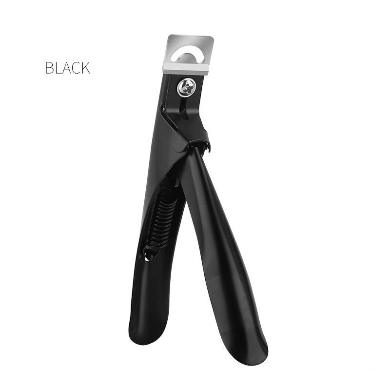 7/18 шт. Черный набор кусачек для ногтей профессиональный нержавеющий маникюрный набор для педикюра с дорожным футляром острый резак