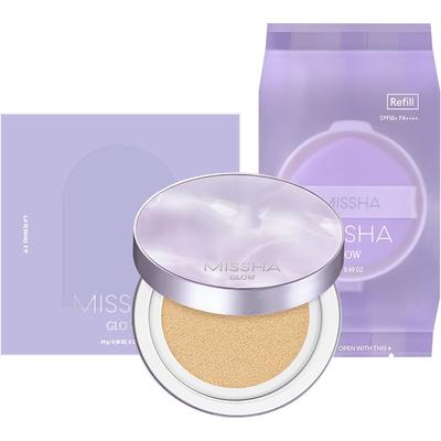 Missha Glow Layering Fit Cushion оригинальный + сменный блок, нет. 21 Ваниль, 1 набор