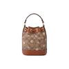 New COACH Dempsey With Cow Leather Bucket Bag, Handbag, Shoulder Bag, Crossbody Bag Mini Women's Brown CE587-IMV2X