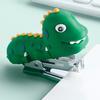 Mini Stapler for Desk Small Cute Stapler Crocodile Dinosaur Design Pocket Stapler Office Supply Accessory