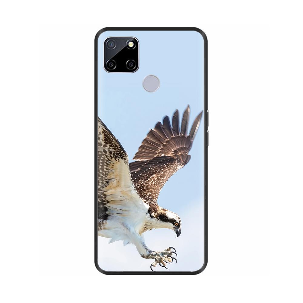 Чехол для Realme C25 C25s Мягкий Милый Чехол для OPPO Realme C25Y C21Y Силиконовый Черный ТПУ Чехол для Телефона Для OPPO Realme C21 Цветочный Чехол