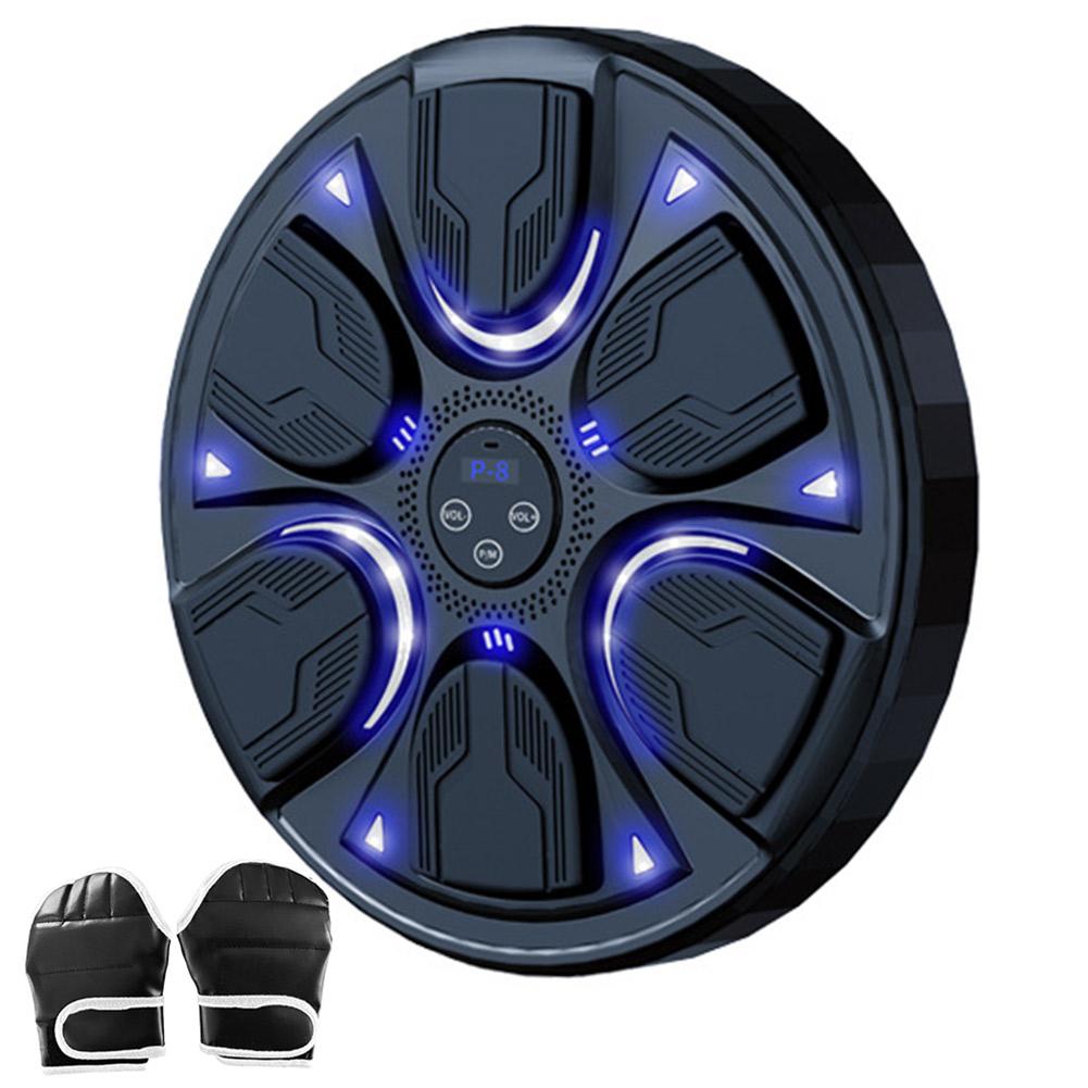 New Music Boxing Machine Boxing Training Punching Equipment BT Link Wall Mounted Boxing Wall Target for Kids Adults Exercise