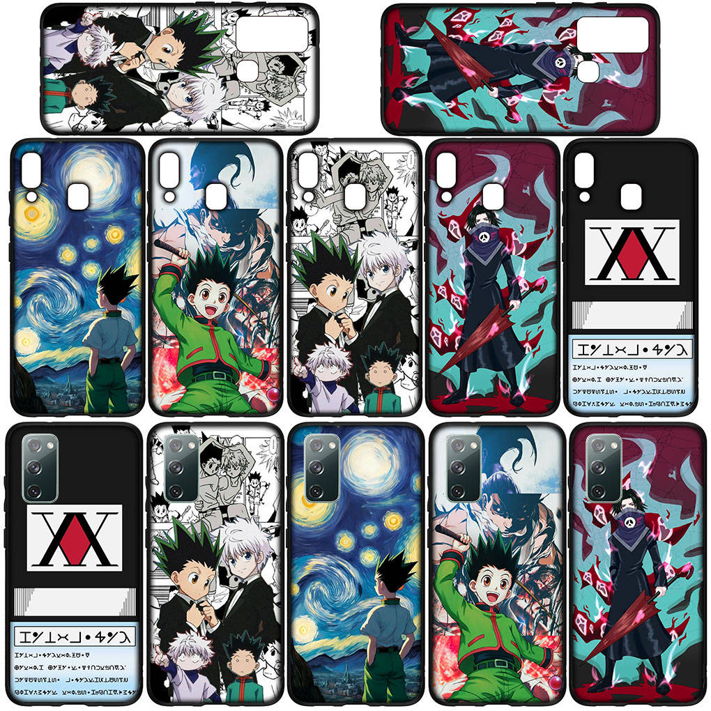 Чехол для телефона Samsung Galaxy S25 S24 S23 iPhone 16 15 Xiaomi Redmi Note 14 13 12 16E 11 Pro Max OPPO Moto Killua Hunter X Hunter Gon Freecss HunterX