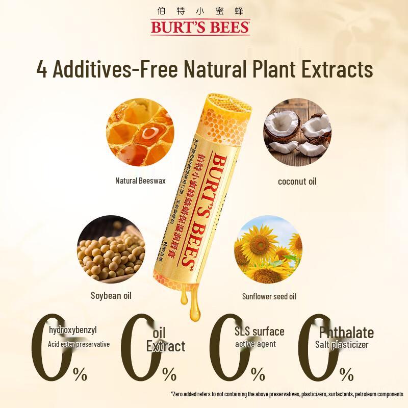 Burt's Bees Classic Natural Hydrating Lip Balm