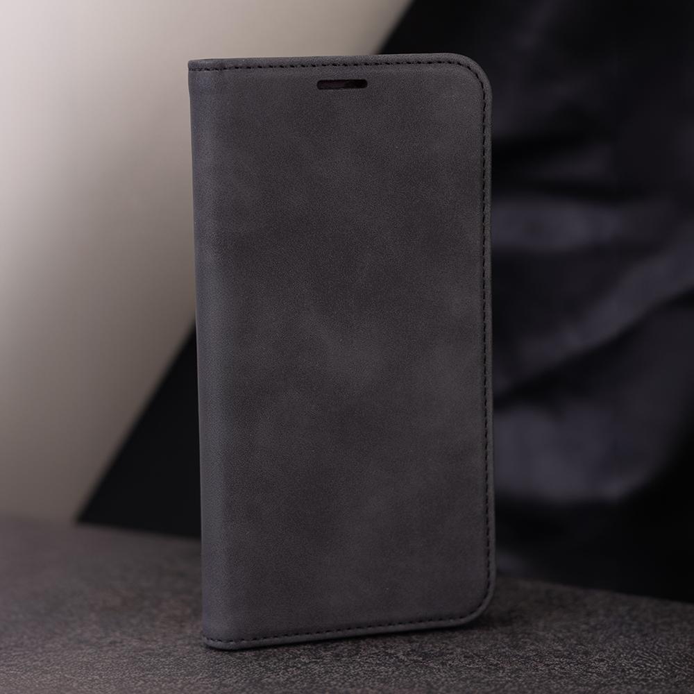 Etui Smart Suede Do Iphone 16E / 17E Czarne