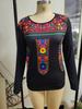 Autumn 2022 Women's Bohemian Print Long Sleeve Top