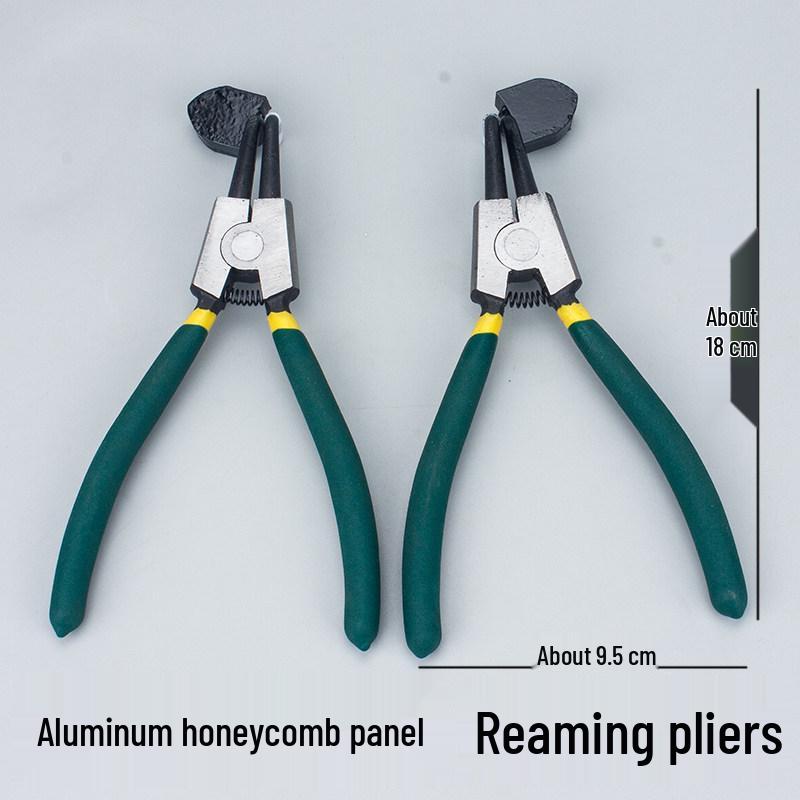 Aluminum Honeycomb Panel Hinge Shim Set: 10mm Thick with Expanding Pliers, Angle Bracket, Plastic Gasket, PET SPC Board.