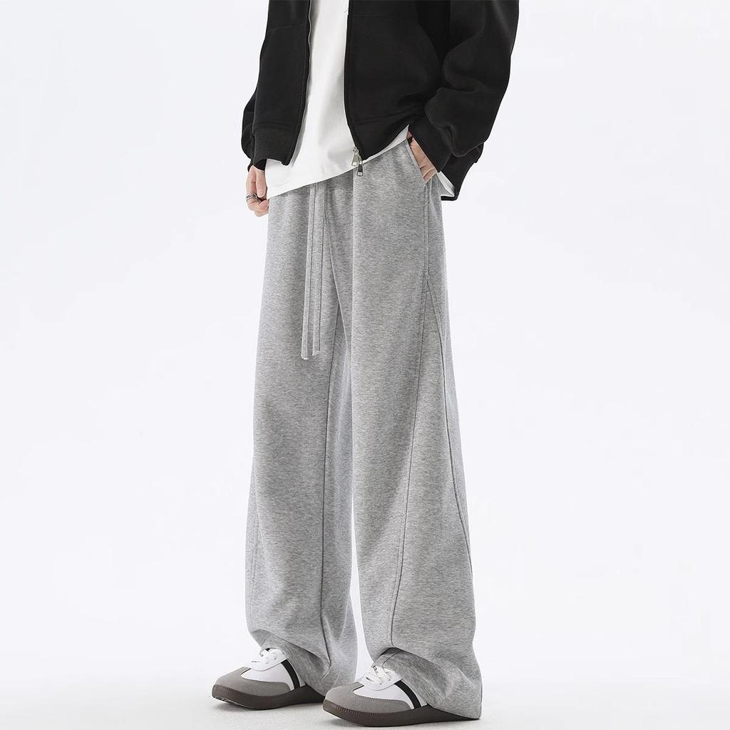 Men's Casual Japanese Wide-Leg Pants - New Spring/Autumn Slim, Loose-Fit, All-Match Style.