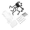 Cobweb and Spider Terror Decoration Soft with 40g Cotton White and Black Spider Cobweb Props for