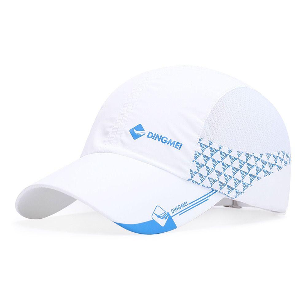 Повседневная шляпа от солнца Защита от ультрафиолета Быстросохнущая шляпа Модная бейсболка для пешего туризма