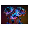 Wallpaper Neon flowers nature