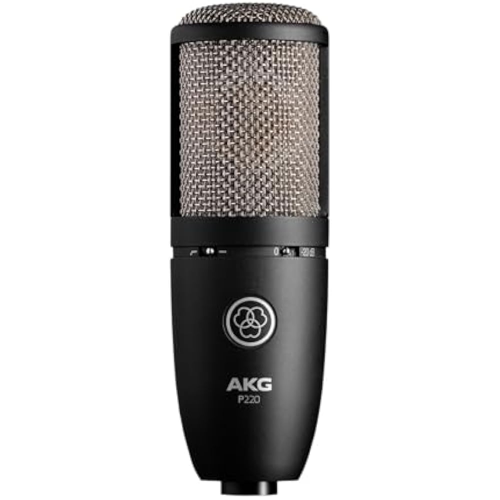 AKG (Игра Аркер) P220 Project Studio Line [Идеально подходит для записи вокала/фортепиано/духовых инструментов, проч...