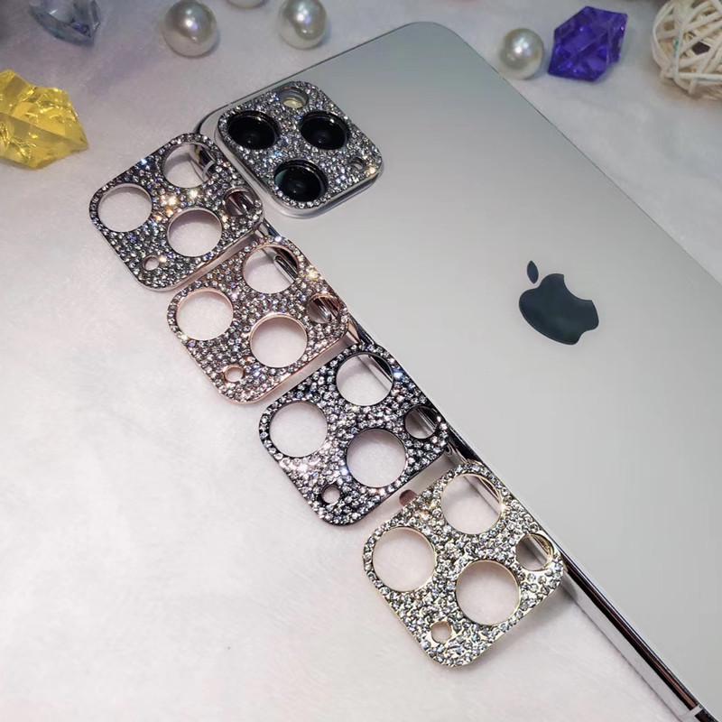 Пленка Diamond Lens для iPhone 11, 13, 14 Pro Max и 15 — крышка линзы из титанового сплава Crystal