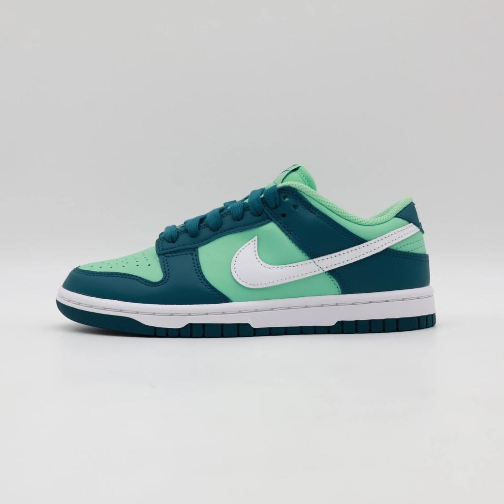 DD1503-301 Nike Dunk Low Geode Teal White Emerald Rise (Женский)