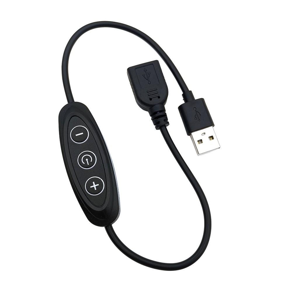 Новые USB-диммеры 5 В 2 А, 8-уровневое затемнение, управление 3 кнопками, диммирование светодиодного освещения, DIY-диммеры, кабель питания