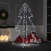 VidaXL Christmas Tree Cone 240 LED Indoor/Outdoor Christmas Tree Christmas Decoration Christmas Ornament Garden Patio 328574