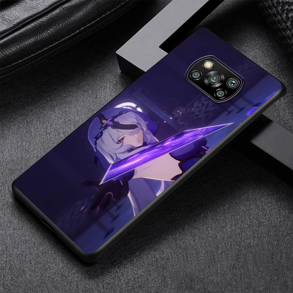 Чехол Black Swan Honkai Star Rail Dan Heng для Xiaomi Poco M5s X3 NFC X5 F3 M4 M3 Pro, черный, силиконовый, мягкий чехол для телефона