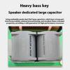 Bass Frequency Distributor 1500W Audio Crossover Filter Crossover Frequency Distributor Divider for Home Theater Car Speakers