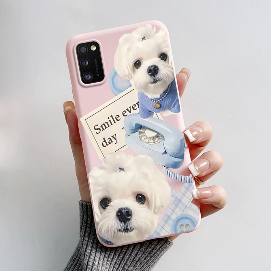 Для Samsung Galaxy A41 Защитные задние крышки для телефона Красивые Fundas Для Samsung Galaxy A 41 Мягкие силиконовые чехлы для телефона Coquessss