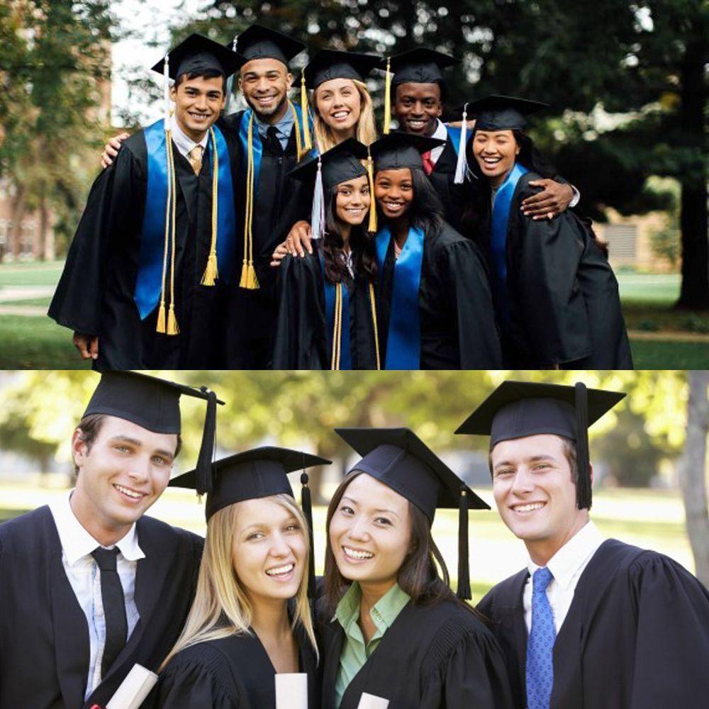 Университет 2023 Счастливый выпускной, выпускной, шляпа, выпускной, платье, блестящая съемная кисточка