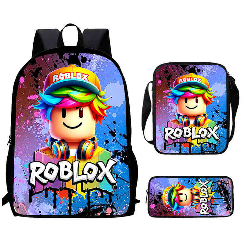 Рюкзак с принтом Roblox, Детские рюкзаки и рюкзаки для начальной школы
