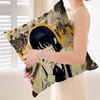 Amine Girl Mitaka Asa Chainsaw Man Cushion Cover Polyester Sofa Cushions Decorative Throw Pillows Home Decoration Pillowcover