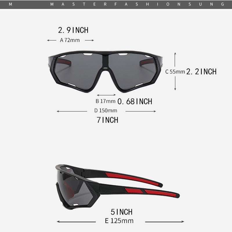 Новые красочные очки для езды на велосипеде, женские солнцезащитные очки, спортивные солнцезащитные очки для спорта на открытом воздухе, мужские